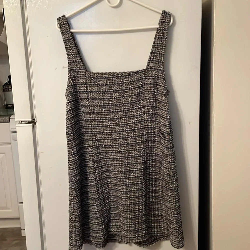Free People‎ Multicolor Tweed Altered Dress See Measurements